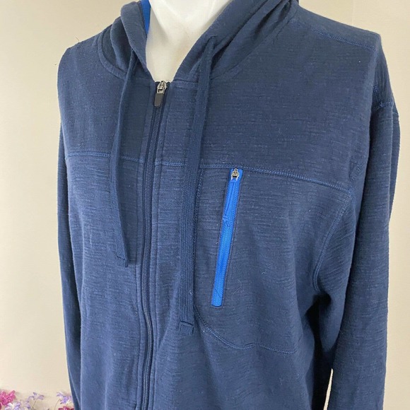 Eddie Bauer Lightweight Blue Athletic Jacket - Picture 3 of 11